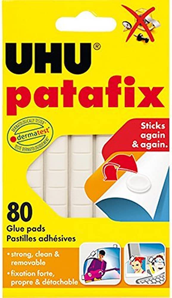 Patafix White 80 reusable Pads UHU 39125